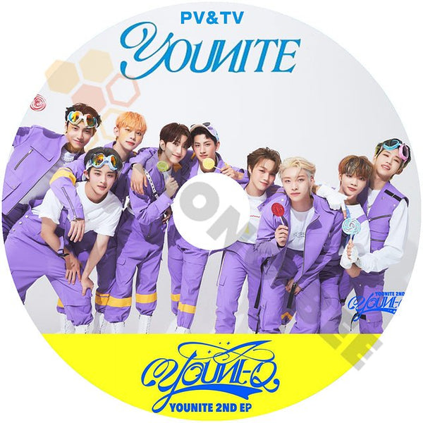 [K-POP DVD] YOUNITE 2022 2nd PV&TV COLLECTION - YOUNITE 2ND EP - 9人組ボーイズグループ YOUNITE PV DVD - mono-bee