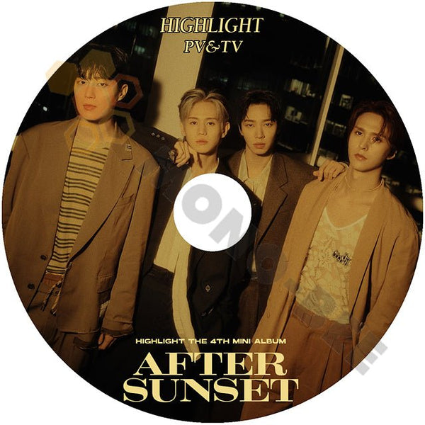 【K-POP DVD】HIGHLIGHT ハイライト 2022 2nd PV&TV COLLECTION - AFTER SUNSET - HIGHLIGHT ハイライト PV&TV DVD - mono-bee