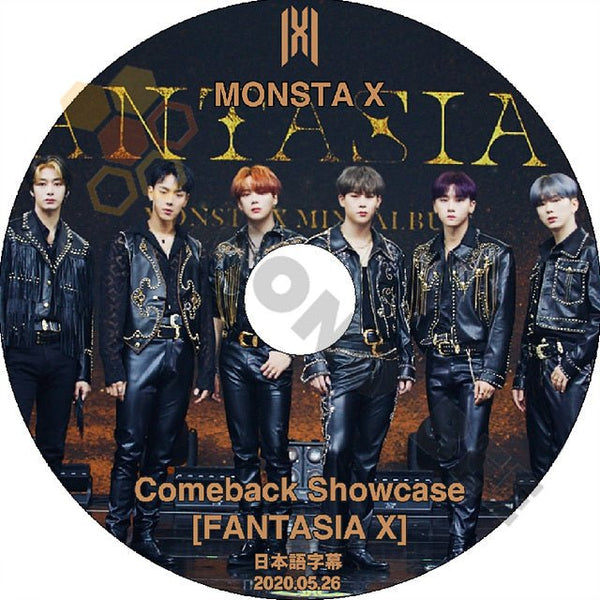 K-POP DVDMONSTA X 2020 SHOWCASE -2020.05.26- FANTASIA X 日本語字幕あり MONSTA X モンスタエックス MONSTA X KPOP DVD - mono-bee