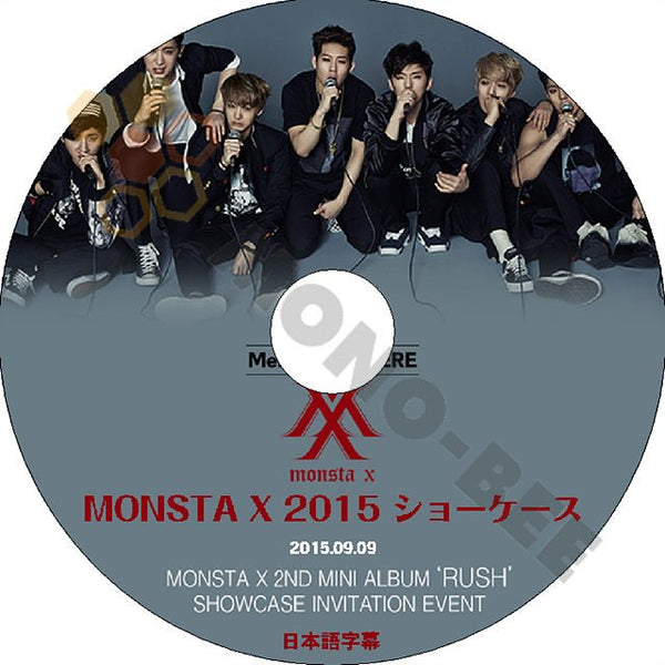 KPOP DVD MONSTA X 2015 SHOWCASE -2015.09.07- モンスタエックス 日本語字幕あり - mono-bee