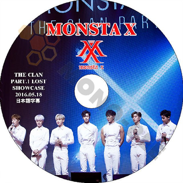 KPOP DVDMONSTA X 2016 SHOWCASE -2016.05.18- THE CLAN PART.1 LOST 日本語字幕あり MONSTA X モンスタエックス MONSTA X KPOP DVD - mono-bee